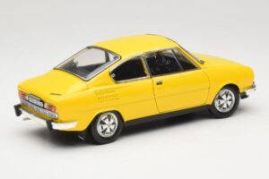 Skoda 110R Coupe Dzeltens Abrex 1:18 118ABS-707GK Metāls — attēls 3 no 8