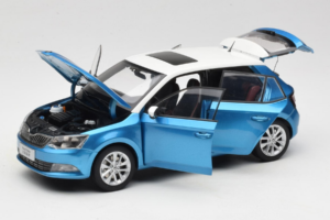 Skoda Fabia Mk3 Zils OEM 1:18 ZSF000004BLA Metāls — attēls 2 no 8