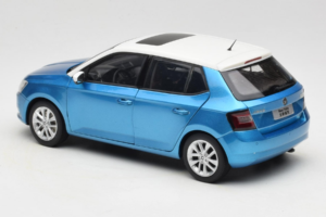 Skoda Fabia Mk3 Zils OEM 1:18 ZSF000004BLA Metāls — attēls 7 no 8