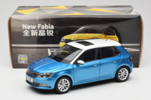 Skoda Fabia Mk3 Zils OEM 1:18 ZSF000004BLA Metāls — attēls 8 no 8