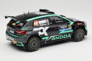 Skoda Fabia Rally2 #22 Toksport G. Greensmith / J. Andersson Safari Rally Kenya 2024 IXO 1:18 18RMC209 Metāls — attēls 2 no 6
