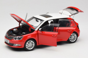 Skoda Fabia Mk3 Sarkans OEM 1:18 ZSF00004ROT Metāls — attēls 2 no 8