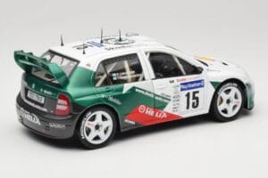 Skoda Fabia WRC #15 T. Gardemeister / P. Lukander WRC 1999 Solido 1:18 90457 Metāls — attēls 3 no 8