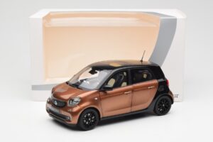 Smart Forfour W453 Melns Hazel Brūns Norev 1:18 B66960299 Metāls — attēls 8 no 8