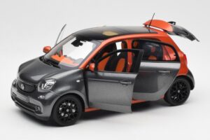 Smart Forfour W453 Lava Oranžs Grafīts Pelēks Norev 1:18 B66960298 Metāls — attēls 2 no 8