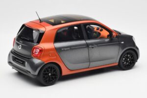 Smart Forfour W453 Lava Oranžs Grafīts Pelēks Norev 1:18 B66960298 Metāls — attēls 3 no 8