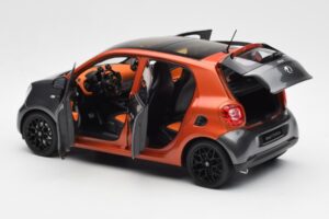 Smart Forfour W453 Lava Oranžs Grafīts Pelēks Norev 1:18 B66960298 Metāls — attēls 5 no 8