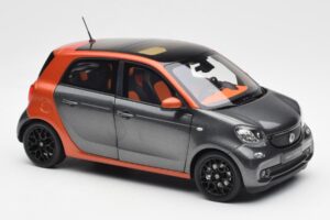 Smart Forfour W453 Lava Oranžs Grafīts Pelēks Norev 1:18 B66960298 Metāls — attēls 6 no 8