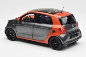 Smart Forfour W453 Lava Oranžs Grafīts Pelēks Norev 1:18 B66960298 Metāls — attēls 7 no 8