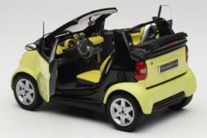 Smart Fortwo 450 Cabrio Dzeltens Minichamps 1:18 0012889V001C49Q00 Metāls — attēls 5 no 8