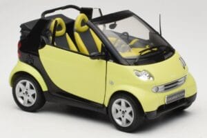 Smart Fortwo 450 Cabrio Dzeltens Minichamps 1:18 0012889V001C49Q00 Metāls — attēls 6 no 8