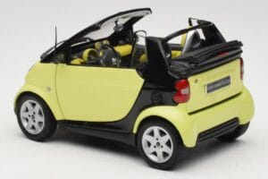 Smart Fortwo 450 Cabrio Dzeltens Minichamps 1:18 0012889V001C49Q00 Metāls — attēls 7 no 8