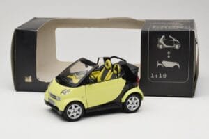 Smart Fortwo 450 Cabrio Dzeltens Minichamps 1:18 0012889V001C49Q00 Metāls — attēls 8 no 8