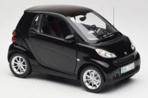 Smart Fortwo Coupe W451 Deep Melns Minichamps 1:18 Q0022563V001C02Q00 Metāls — attēls 6 no 8