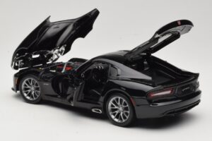 SRT Viper GTS Melns Maisto 1:18 31128 Metāls — attēls 5 no 8