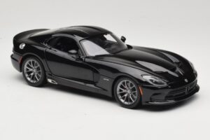 SRT Viper GTS Melns Maisto 1:18 31128 Metāls — attēls 6 no 8
