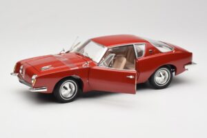 Studebaker Avanti Sarkans Solido 1:18 421183270 Metāls — attēls 2 no 8