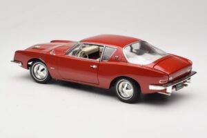 Studebaker Avanti Sarkans Solido 1:18 421183270 Metāls — attēls 7 no 8