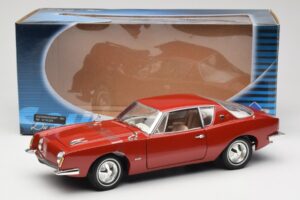 Studebaker Avanti Sarkans Solido 1:18 421183270 Metāls — attēls 8 no 8