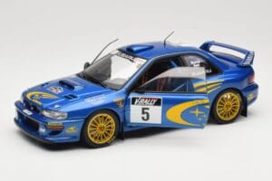 Subaru Impreza WRC #5 R. Burns / R. Reid Rally de France 1999 AUTOart 1:18 89993 Metāls — attēls 2 no 8