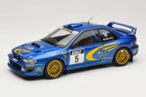 Subaru Impreza WRC #5 R. Burns / R. Reid Rally de France 1999 AUTOart 1:18 89993 Metāls