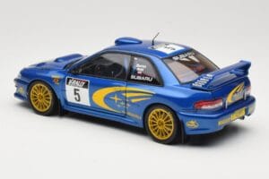 Subaru Impreza WRC #5 R. Burns / R. Reid Rally de France 1999 AUTOart 1:18 89993 Metāls — attēls 7 no 8