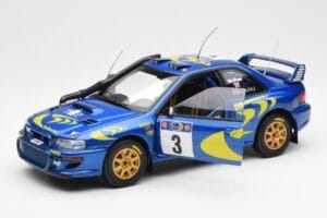 Subaru Impreza WRC #3 C. McRae / N. Grist Safari Rally Winner 1997 AUTOart 1:18 89792 Metāls — attēls 2 no 8