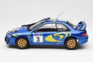 Subaru Impreza WRC #3 C. McRae / N. Grist Safari Rally Winner 1997 AUTOart 1:18 89792 Metāls — attēls 4 no 8
