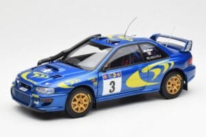 Subaru Impreza WRC #3 C. McRae / N. Grist Safari Rally Winner 1997 AUTOart 1:18 89792 Metāls