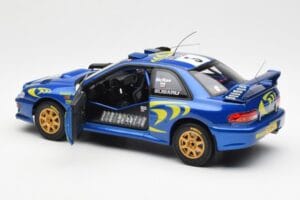 Subaru Impreza WRC #3 C. McRae / N. Grist Safari Rally Winner 1997 AUTOart 1:18 89792 Metāls — attēls 5 no 8