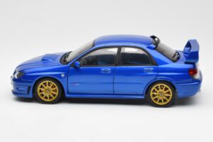 Subaru Impreza WRX STI GD Zils AUTOart 1:18 78681 Metāls — attēls 4 no 8