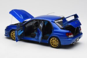 Subaru Impreza WRX STI GD Zils AUTOart 1:18 78681 Metāls — attēls 5 no 8