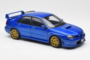 Subaru Impreza WRX STI GD Zils AUTOart 1:18 78681 Metāls — attēls 6 no 8