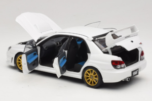 Subaru Impreza WRX STi GD Balts AUTOart 1:18 78682 Metāls — attēls 5 no 8