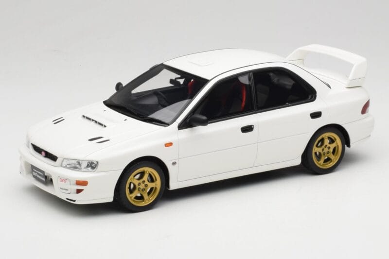 Subaru Impreza WRX STi Type RA GC8 Pure White Otto 1:18 OT490 Sveķi