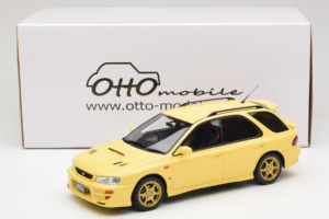 Subaru Impreza WRX STI Version VI Sport Wagon Cashmere Yellow Otto 1:18 OT1198 Metāls — attēls 6 no 6