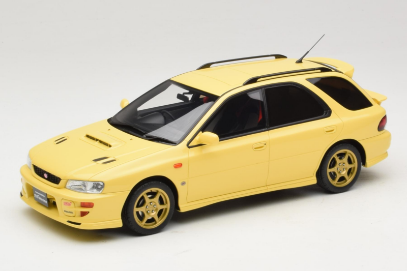 Subaru Impreza WRX STI Version VI Sport Wagon Cashmere Yellow Otto 1:18 OT1198 Metāls