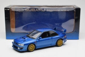 Subaru Impreza WRX Type R Zils AUTOart 1:18 78612 Metāls — attēls 8 no 8