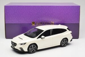 Subaru Levorg GT-H EX VN5 Balts Kyosho 1:18 KSR18055W Sveķi — attēls 6 no 6