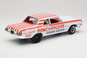 Dodge 330 Super Stock Ramchargers NHRA 1964 Highway 61 1:18 50044 Metāls — attēls 3 no 8