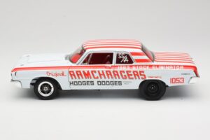 Dodge 330 Super Stock Ramchargers NHRA 1964 Highway 61 1:18 50044 Metāls — attēls 4 no 8