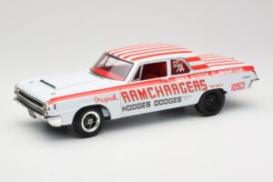 Dodge 330 Super Stock Ramchargers NHRA 1964 Highway 61 1:18 50044 Metāls