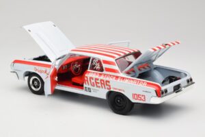 Dodge 330 Super Stock Ramchargers NHRA 1964 Highway 61 1:18 50044 Metāls — attēls 5 no 8