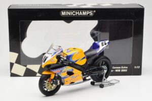 Suzuki GSX-R 1000 Team Alstare Corona Extra T. Corser WSB 2005 Minichamps 1:12 122052211 Metāls — attēls 6 no 6