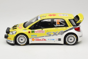 Suzuki SX4 WRC #12 P-G. Andersson / J. Andersson Rally Monte Carlo 2008 Night Version Otto 1:18 OT495 Sveķi — attēls 3 no 6