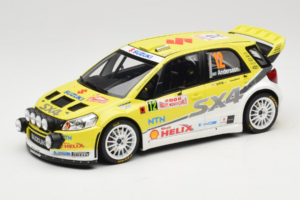 Suzuki SX4 WRC #12 P-G. Andersson / J. Andersson Rally Monte Carlo 2008 Night Version Otto 1:18 OT495 Sveķi
