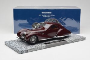 Talbot-Lago T150-C-SS Coupe Mullin Museum Minichamps 1:18 107117120 Metāls — attēls 6 no 6