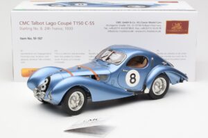 Talbot-Lago T150 C-SS #8 24 Hours of Le Mans 1939 CMC 1:18 M-167 Metāls — attēls 2 no 6