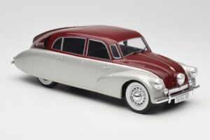 Tatra 87 Sudrabs & Tumši Sarkans MCG 1:18 MCG18067 Metāls — attēls 4 no 6