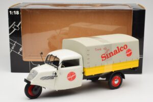 Tempo 3 Wheeler Canvas Sinalco Minichamps 1:18 180099021 Metāls — attēls 6 no 6